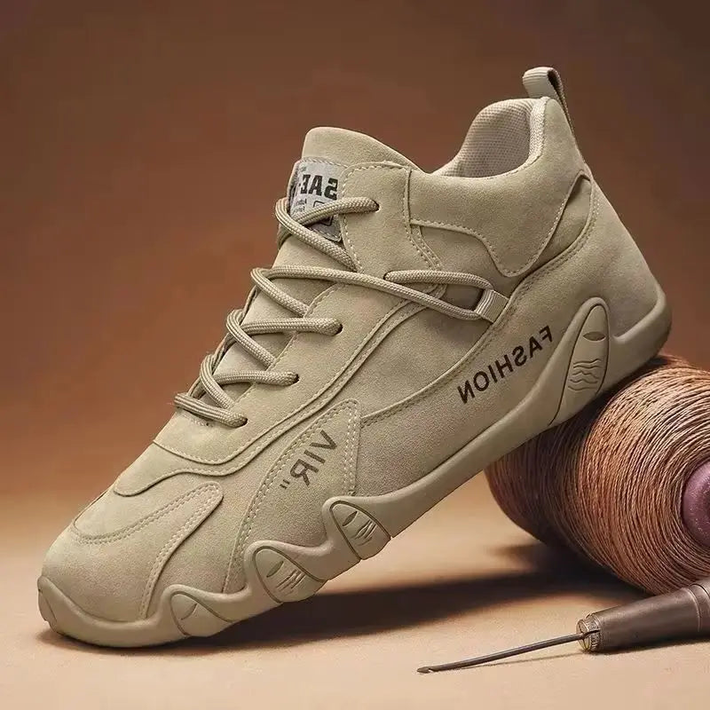 Outdoor Fashion Men's Shoes Loafers Comfort Walking Vulcanzed Sneakers Men Original Men's Ankle Boot Non Slip Work Shoes for Men