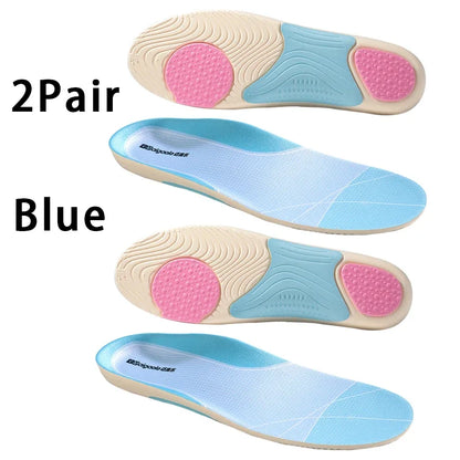1Pair/2Pair Men's and Women's Sports Insoles Flat Foot Arch Support Orthotic Insoles Shock Absorbing Sole Comfortable Shoe Pads