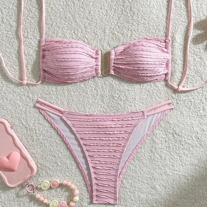 Summer Sexy Bikinis  Women's Swimwear Female Swimsuit For Swim Wear Bathing Suits Brazilian Bikini Set Beachwear Pool Bather