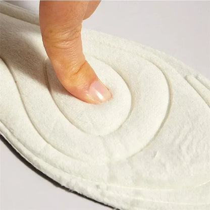 2Pcs Keep Warm Fleece Insole Thicken Soft for Shoes Thicken Soft Massage Pad Cashmere Shoes Winter Sport Self Heating Shoe Pads