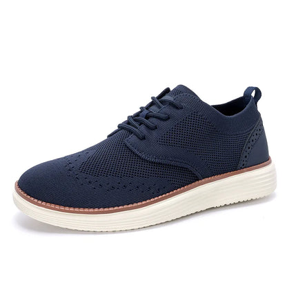 Asgard Men Casual Dress Sneakers Outdoor Comfort Lightweight Leisure Shoes Breathable Mesh Walking Shoes Soft Sole Sports Shoes
