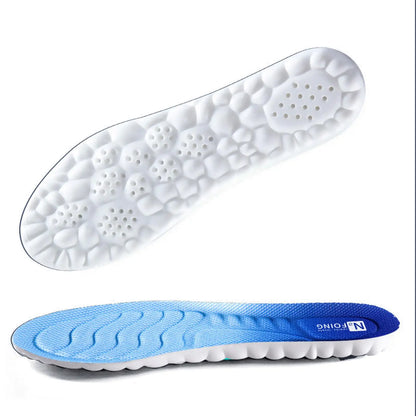 One Pair Pu Insole Super Soft,Long Standing Arch Support,Thickened Shock Absorption Insole