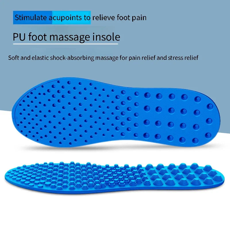 Comfort Massage Insole for Feet Shock Absorption Shoes Insoles Men Woman Non slip Shoe Pads Soft Sports Casual Shoes Sole 1Pair