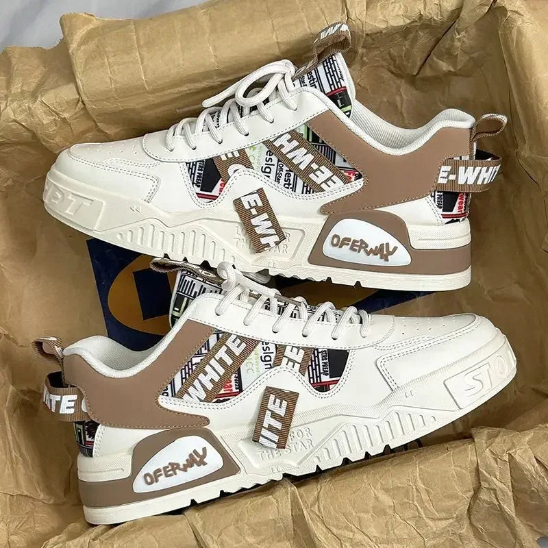 2025 Luxury Men's Vulcanized Shoes Summer Casual Sneaker for Men Outdoor Running Platform Designer Skateboard Tenis Masculino