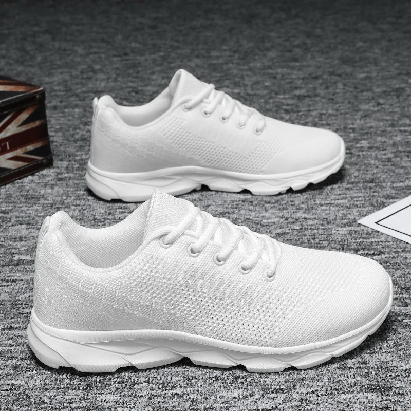 Summer Lightweight Shoes Mesh Running Shoes Breathable Walking Footwear